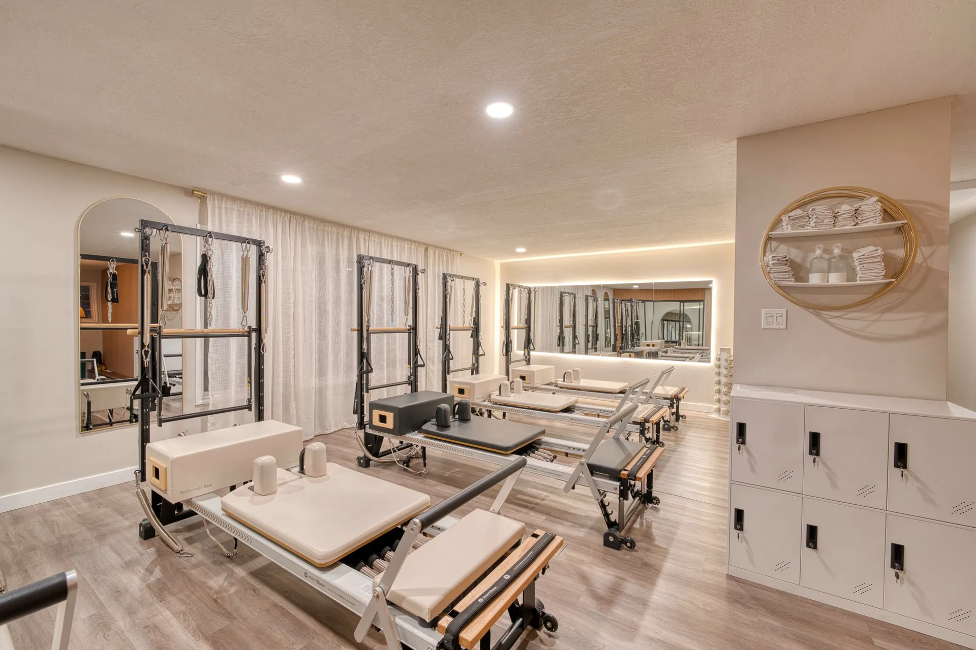 The Reformer Pilates studio at All Well Life